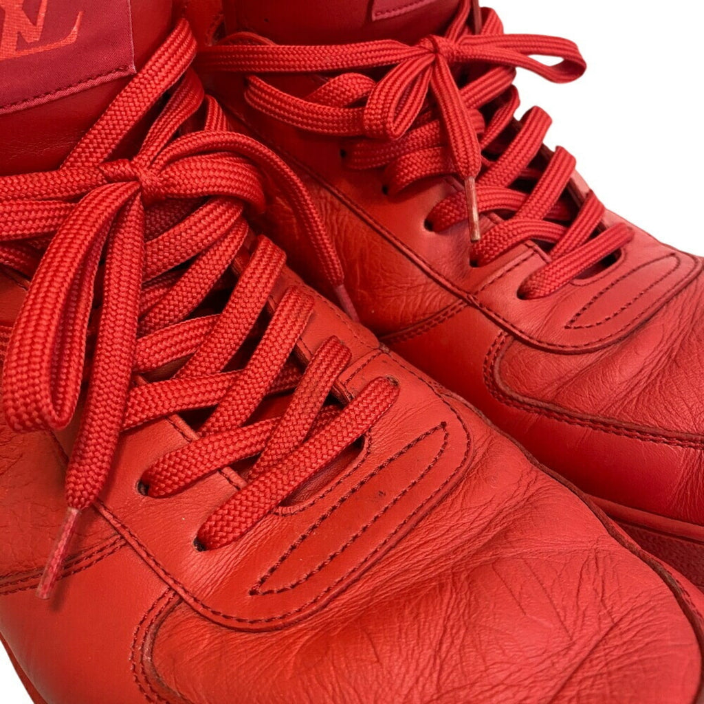 Louis Vuitton Red Color Sneakers