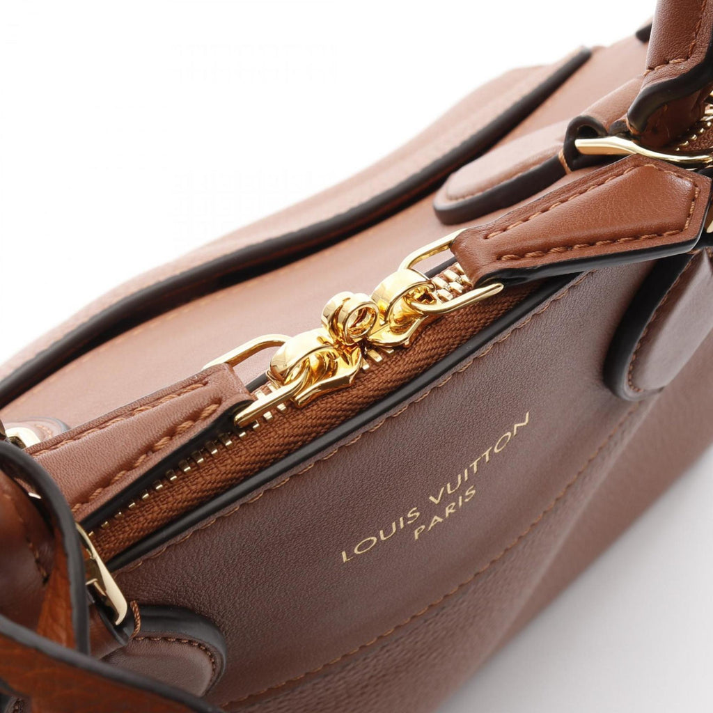 Louis Vuitton Brown Leather Handbag