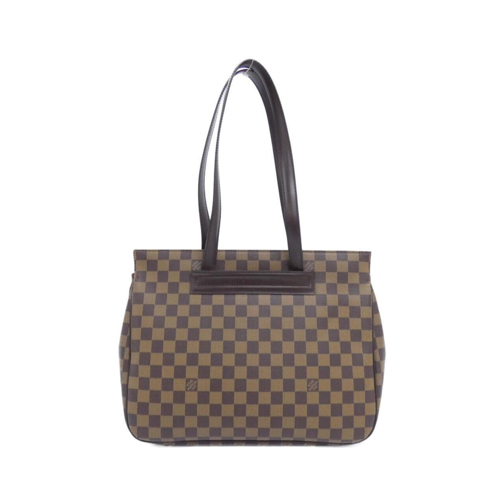 Louis Vuitton Brown Coated Canvas Handbag