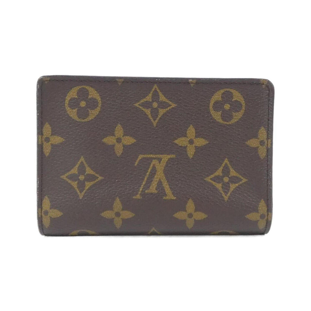 Louis Vuitton Marron Coated Canvas Wallet