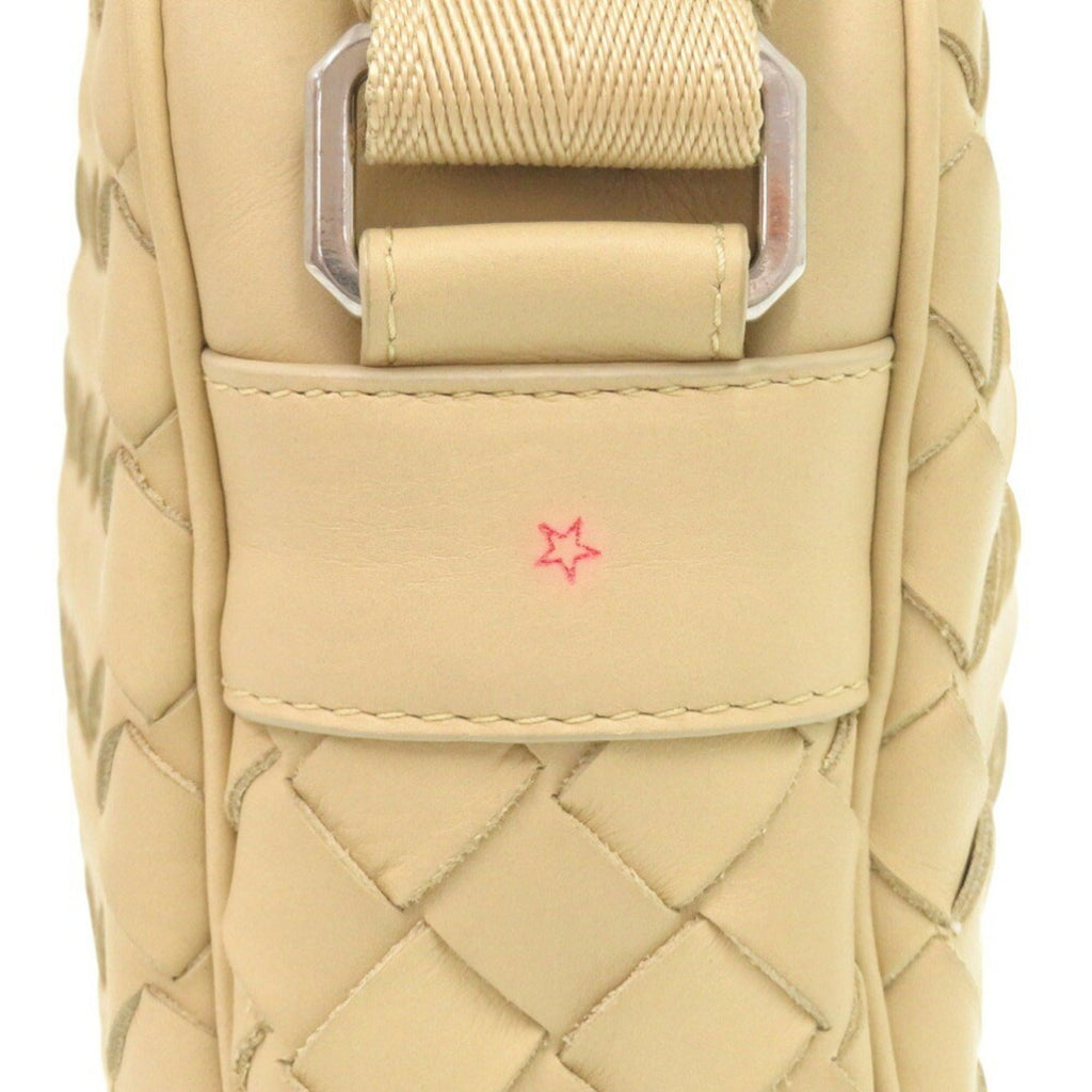 Bottega Veneta Beige Leather Shoulder Bag