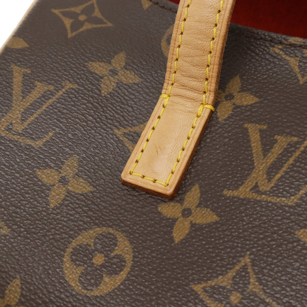 Louis Vuitton Black Brown Monogram Monogram Handbag