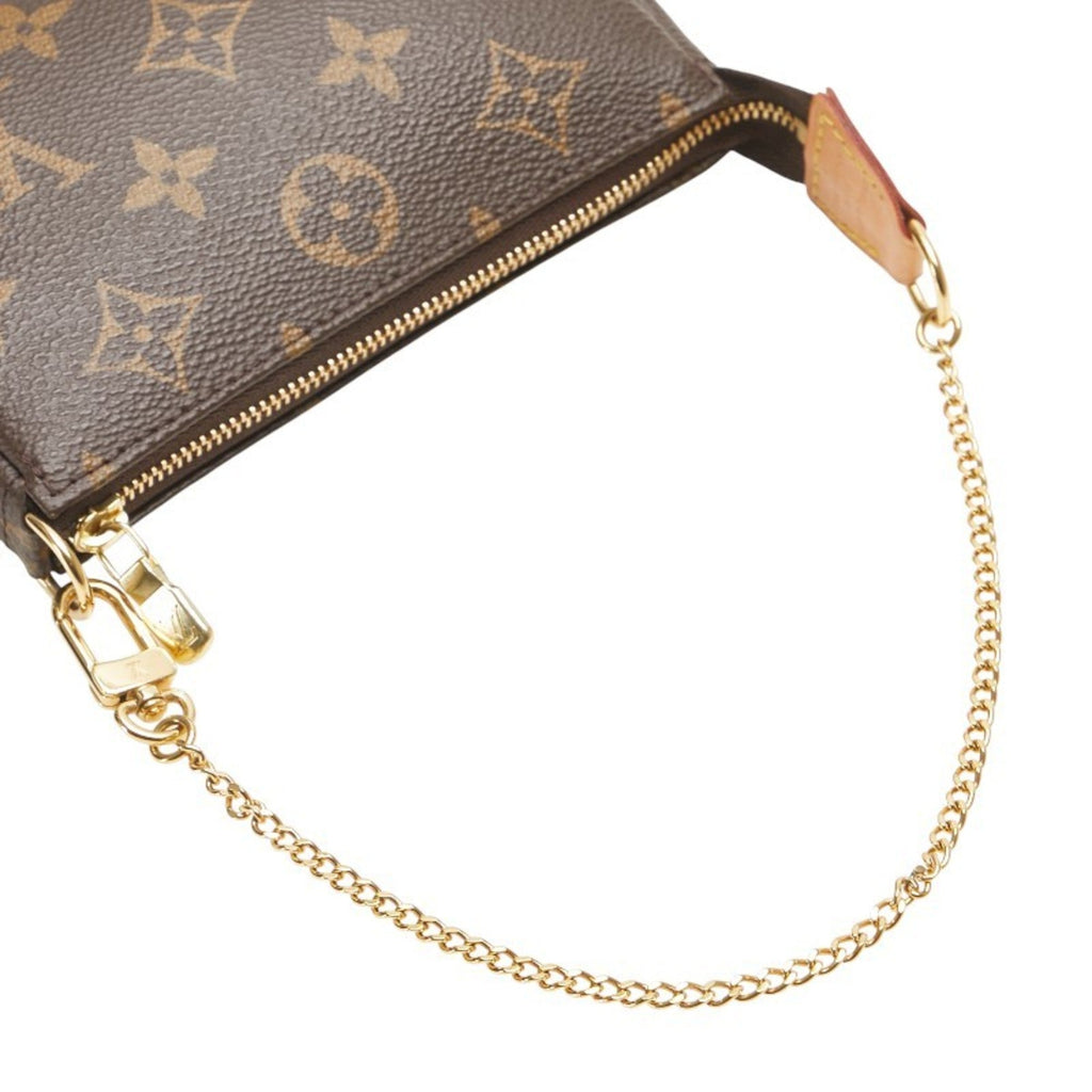 Louis Vuitton Monogram Brown Pvc Leather Pochette
