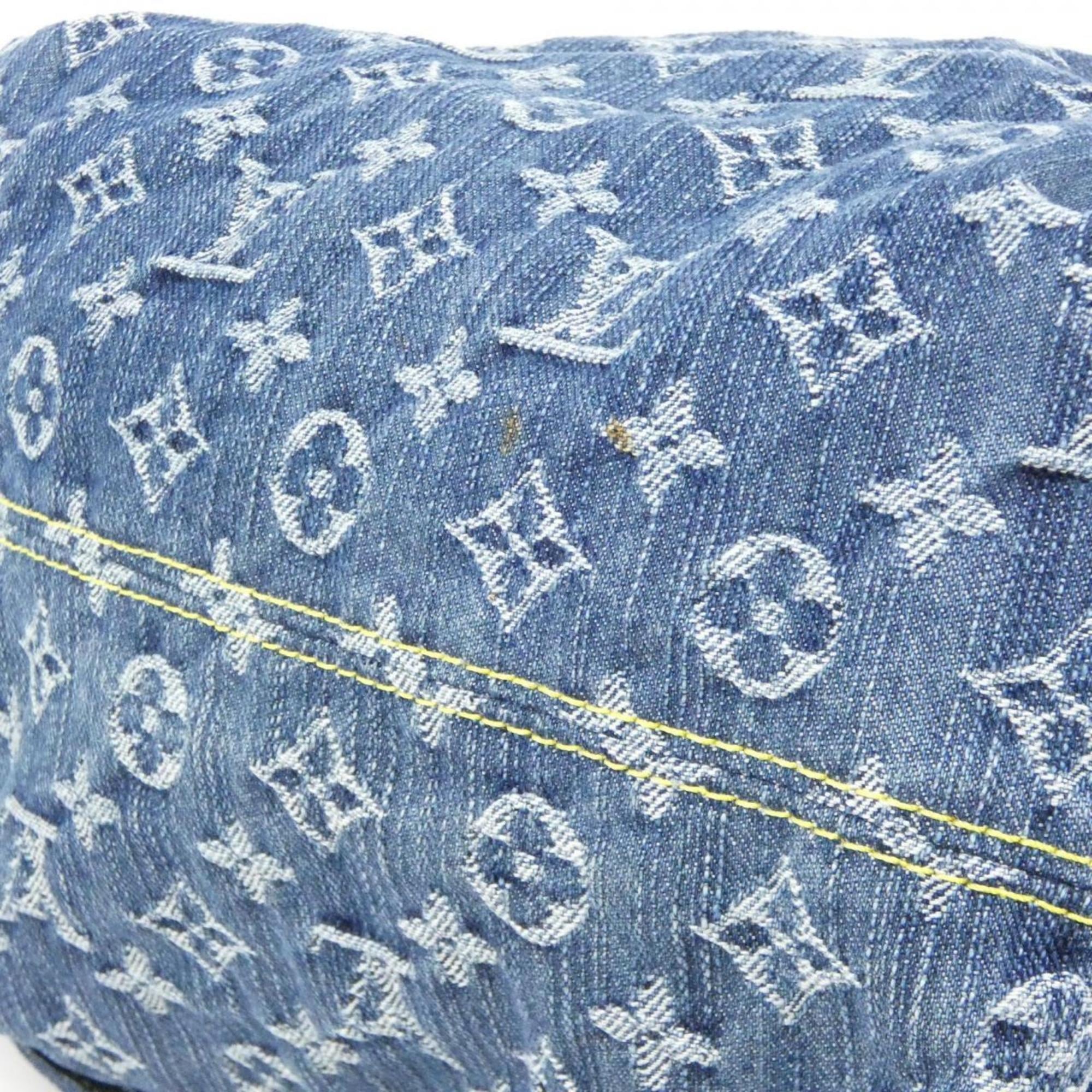 Louis Vuitton Monogram Denim Blue Monogram Denim Backpack