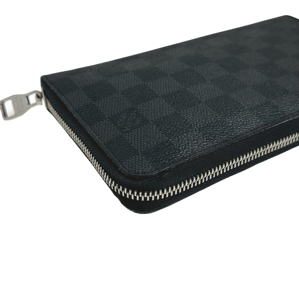 Louis Vuitton Black Damier Graphite Long Wallet