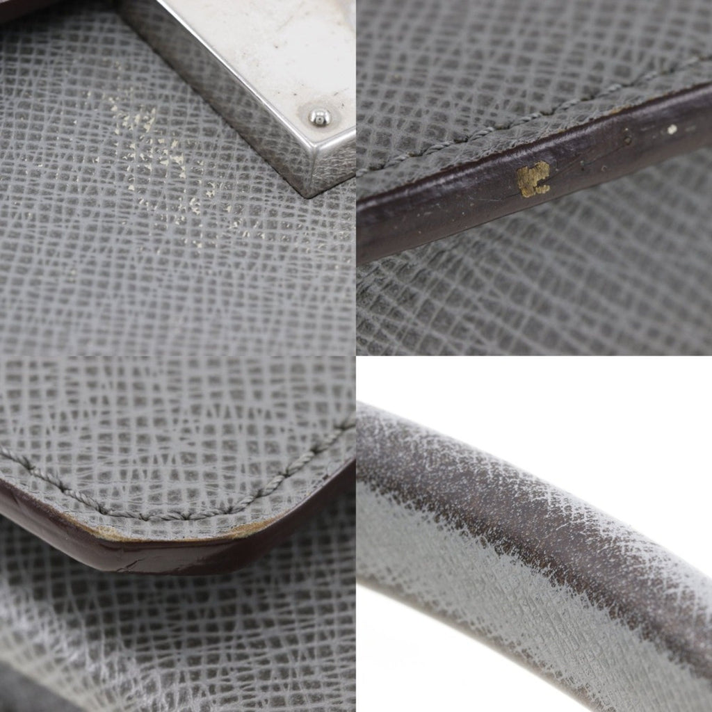 Louis Vuitton Glacier Gray Taiga Leather Briefcase