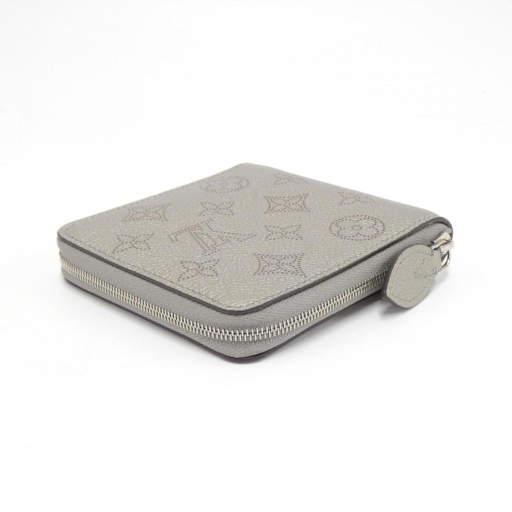 Louis Vuitton Metallic Gray Leather Wallet
