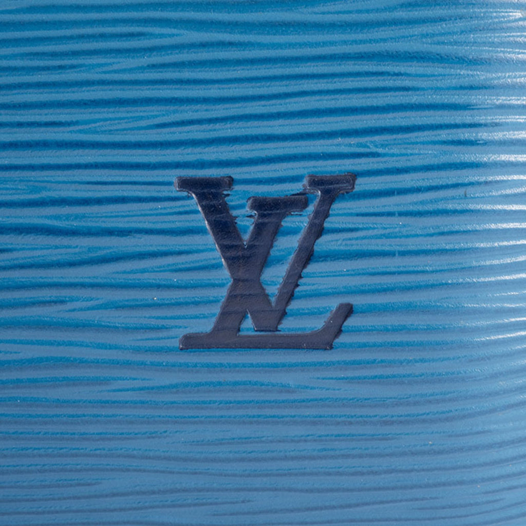 Louis Vuitton Epi Toledo Blue Epi Leather Handbag