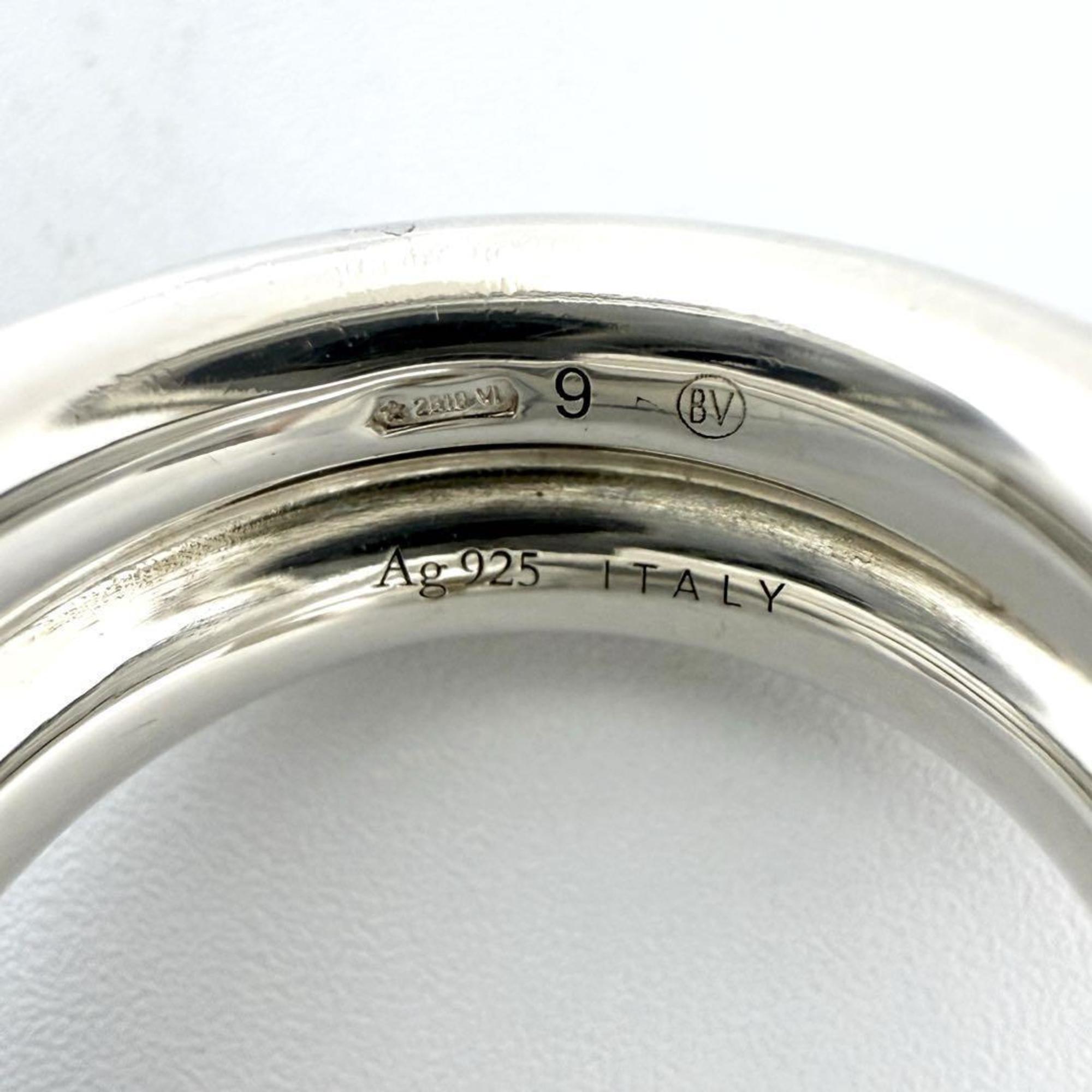 Bottega Veneta Silver 925 Band Ring