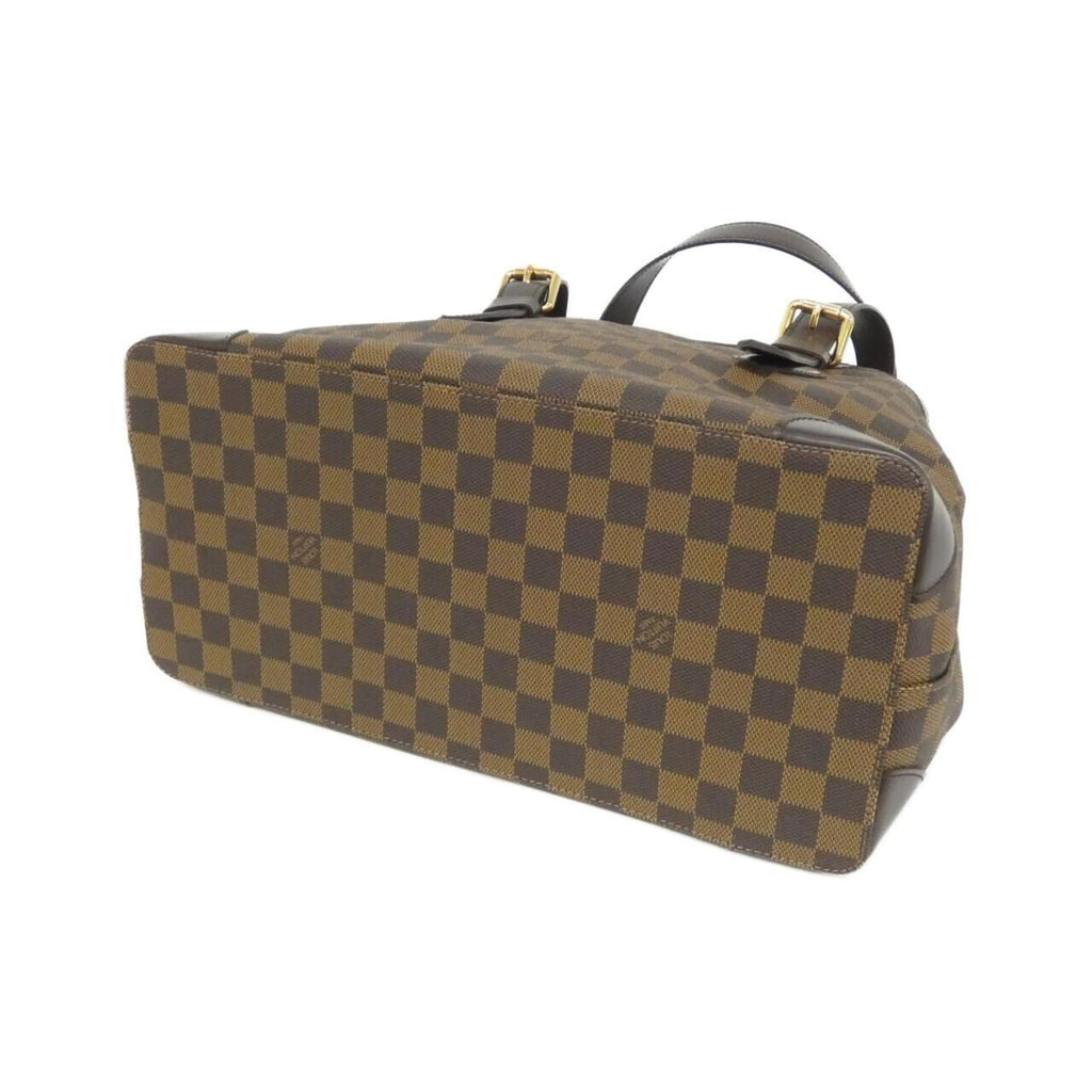 Louis Vuitton Brown Coated Canvas Handbag