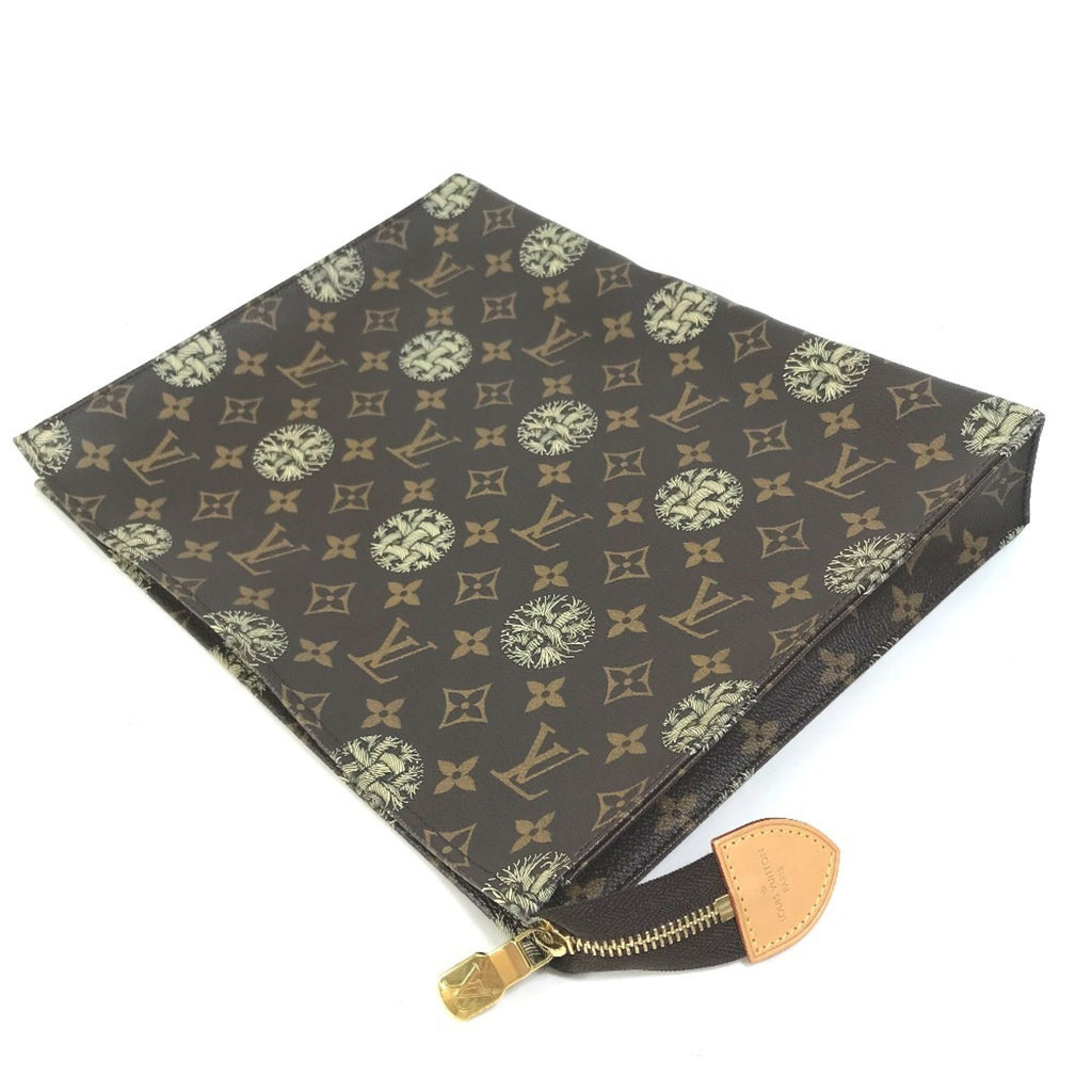 Louis Vuitton Brown Monogram Clutch Bag Pochette