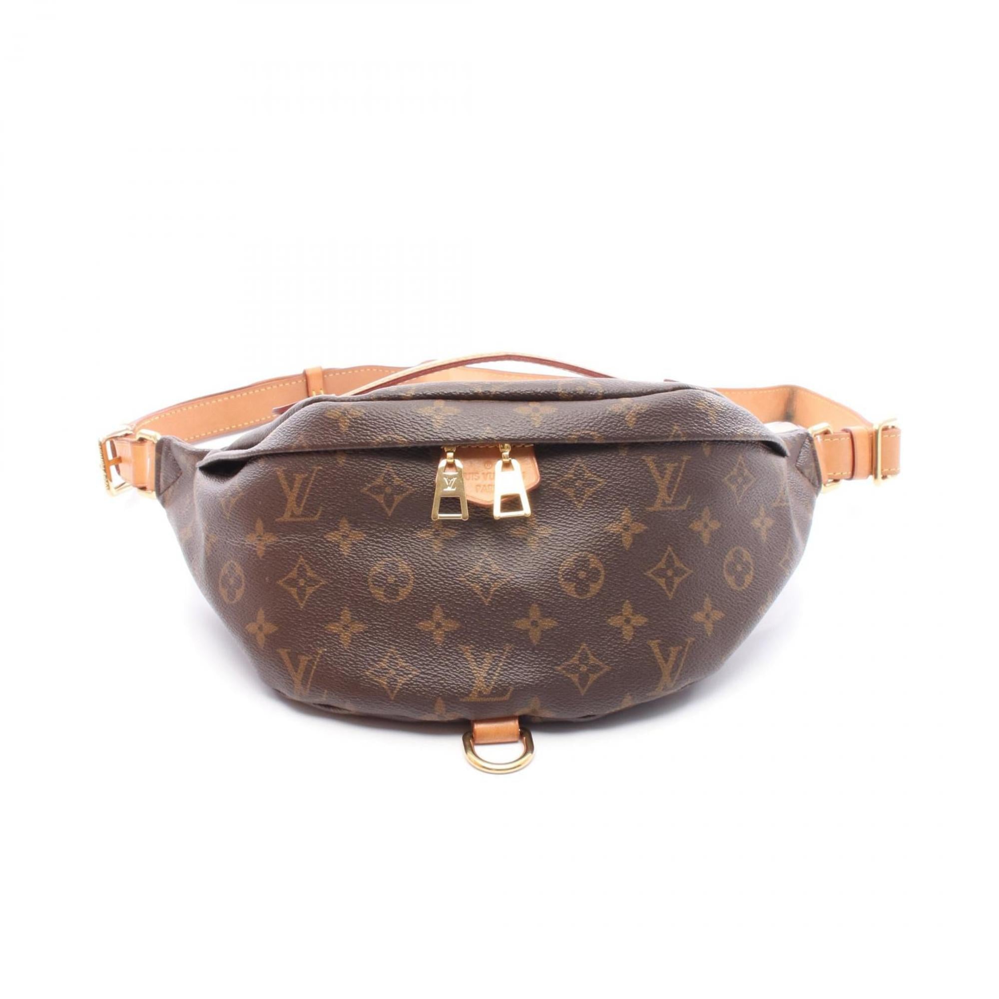 Louis Vuitton Brown Coated Canvas Pvc Monogram Leather Fanny Pack