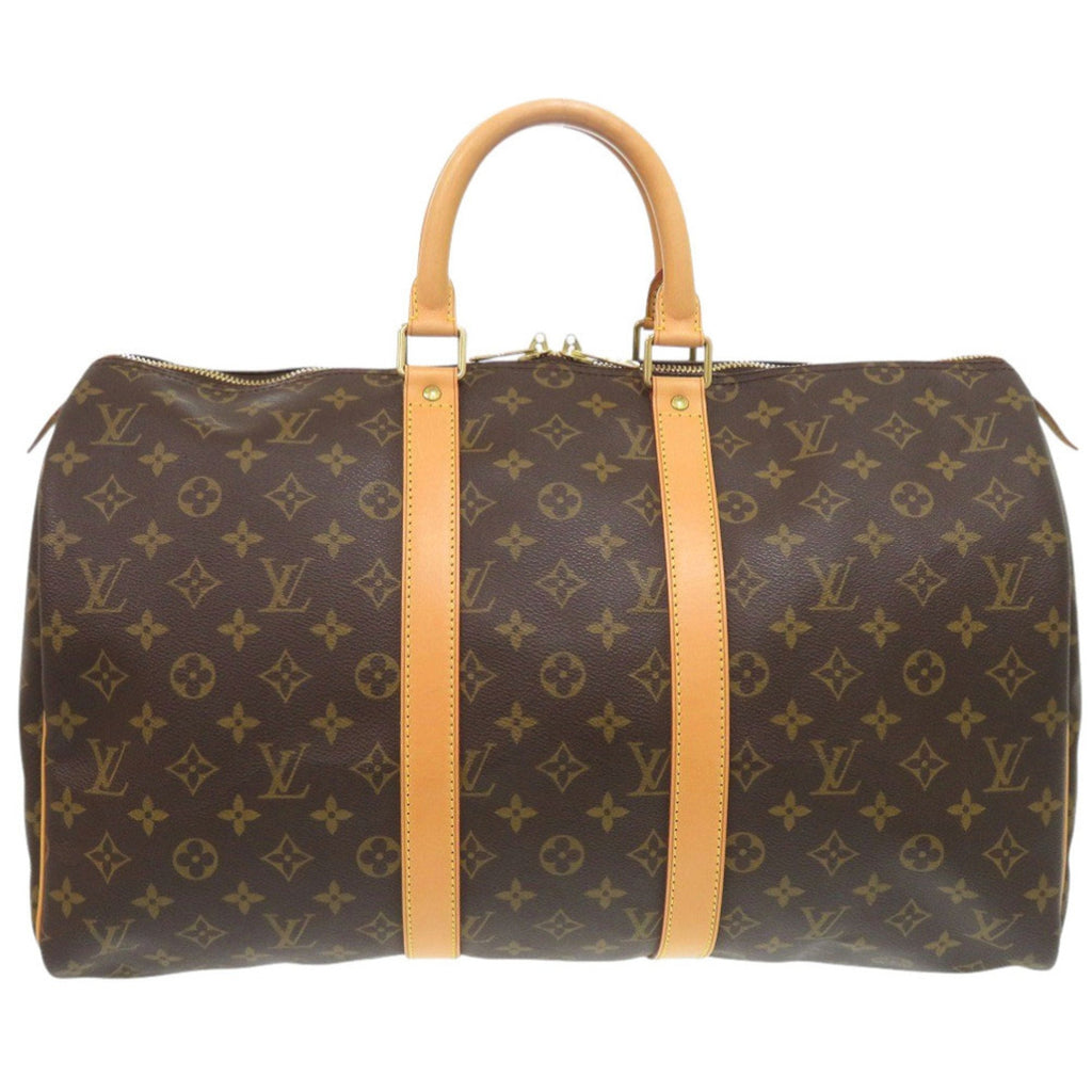 Louis Vuitton Brown Monogram Canvas Boston Bag
