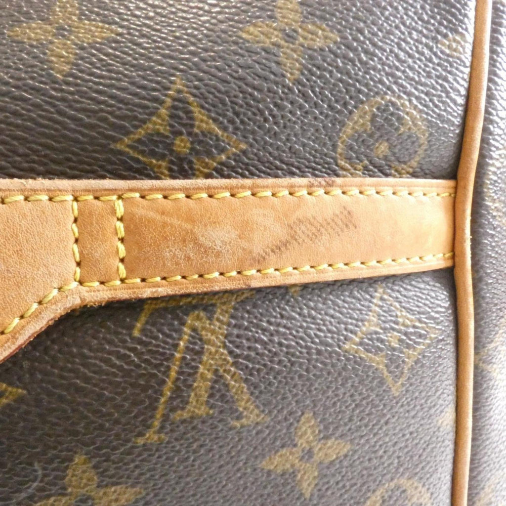 Louis Vuitton Marron Coated Canvas Shoulder Bag