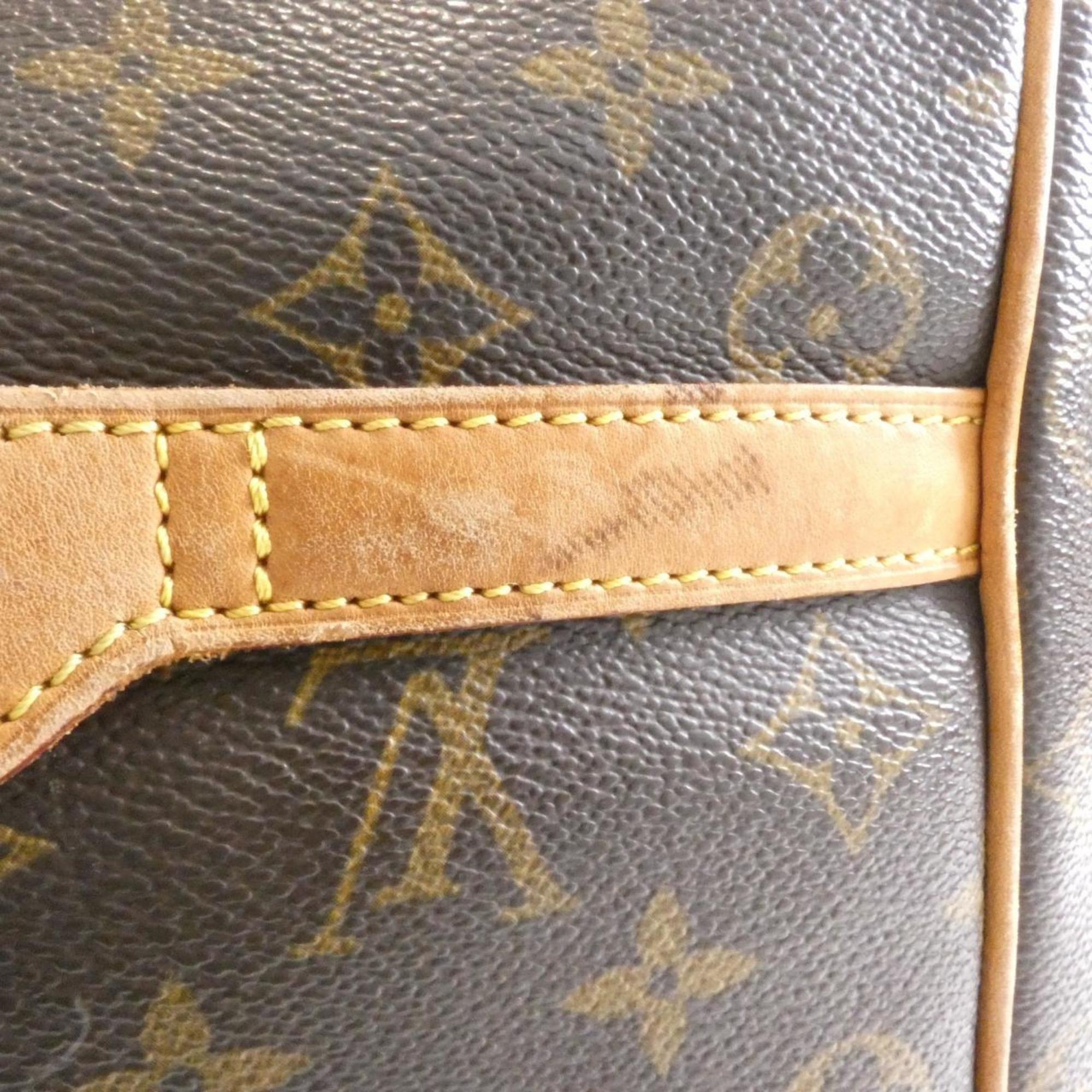 Louis Vuitton Marron Coated Canvas Shoulder Bag