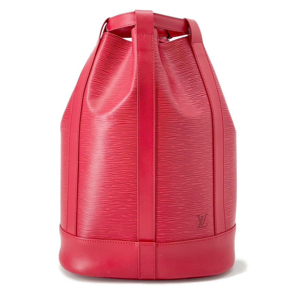 Louis Vuitton Castilian Red Epi Leather Shoulder Bag