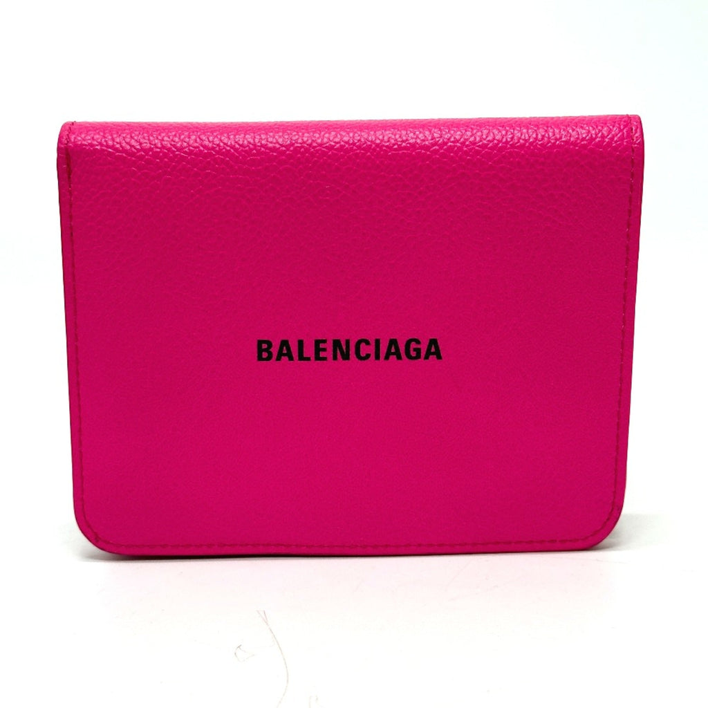 Balenciaga Pink Leather Wallet (Bi-Fold)