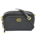 Christian Dior Black Leather Shoulder Bag (Pre-Owned)