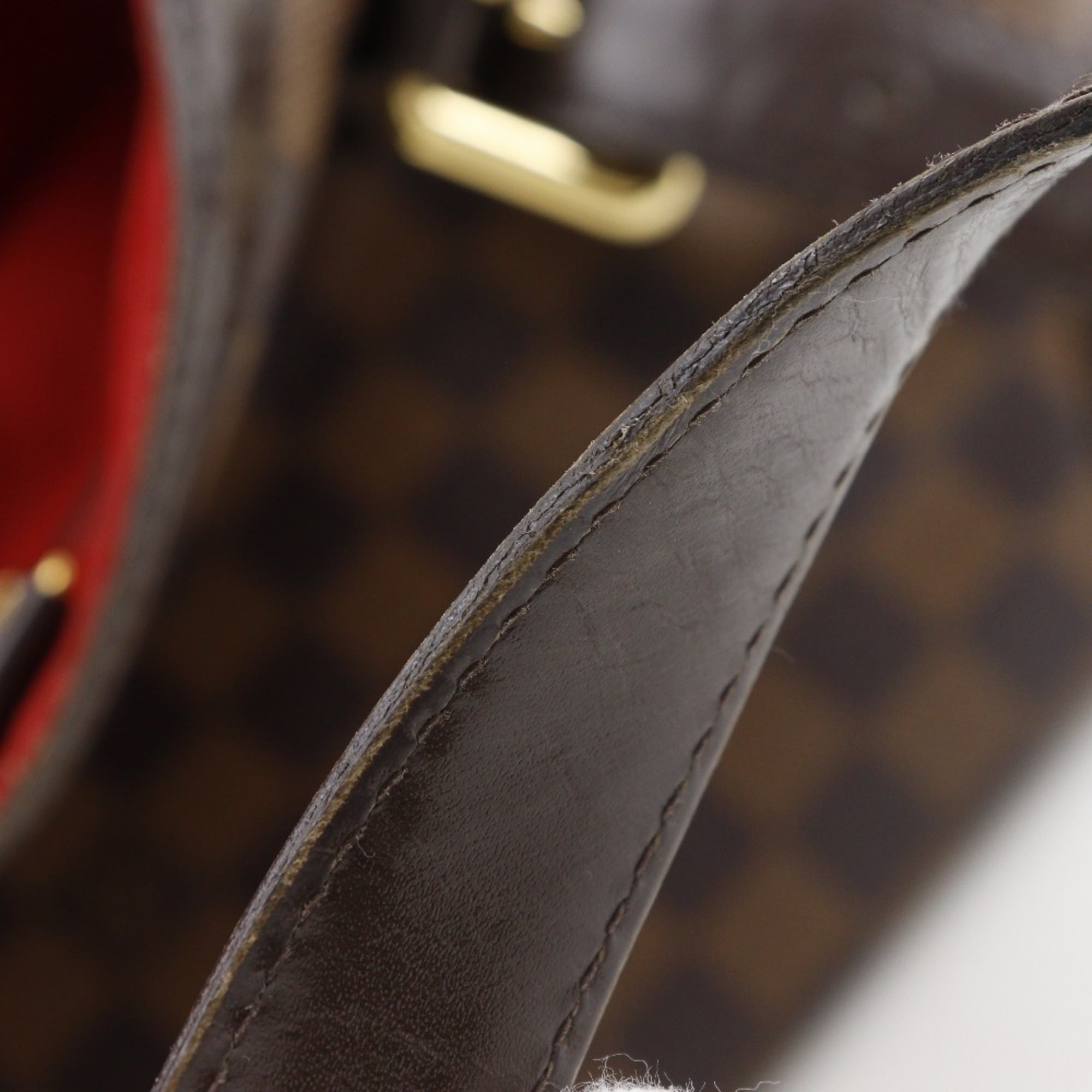 Louis Vuitton Brown Damier Canvas Tote Bag