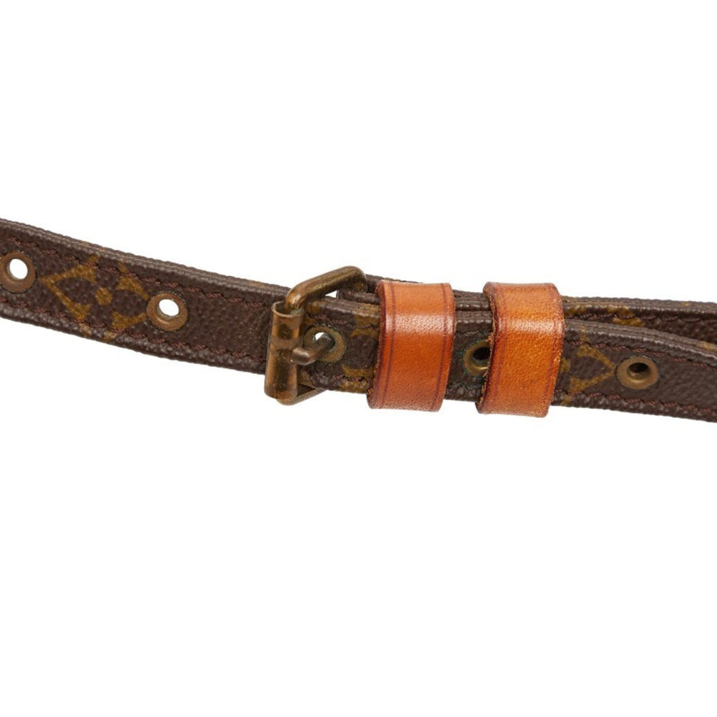 Louis Vuitton Brown Pvc Leather Shoulder Bag