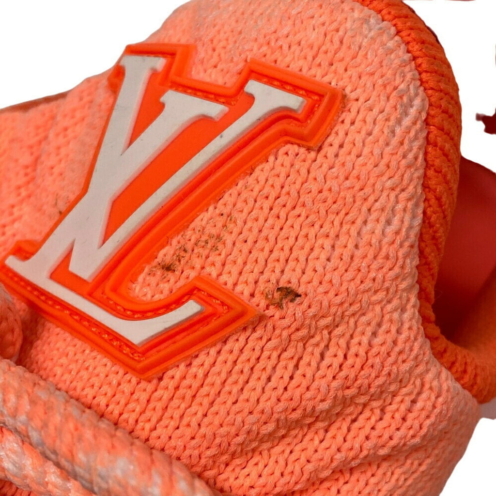 Louis Vuitton Orange White Sneakers