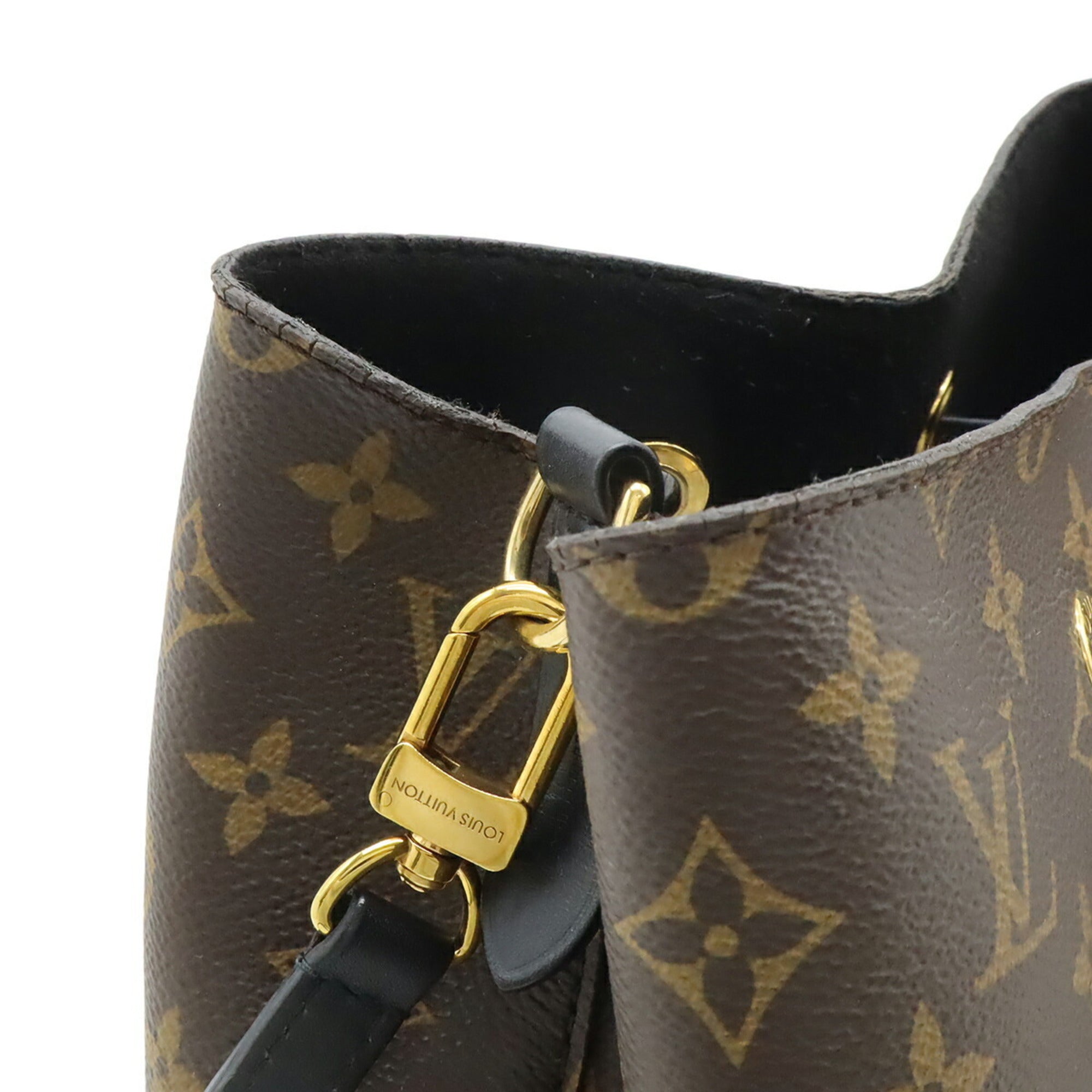 Louis Vuitton Brown Canvas Shoulder Bag