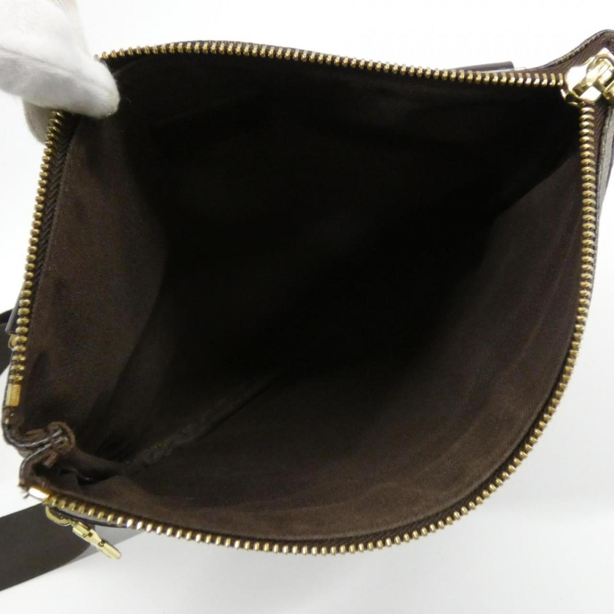 Louis Vuitton Ebene Coated Canvas Pochette Shoulder Bag