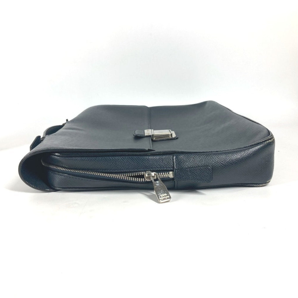 Louis Vuitton Boreal Dark Navy Taiga Leather Leather Briefcase