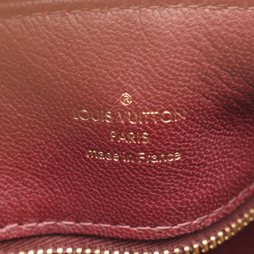 Louis Vuitton Brown Monogram Coated Canvas Leather Handbag