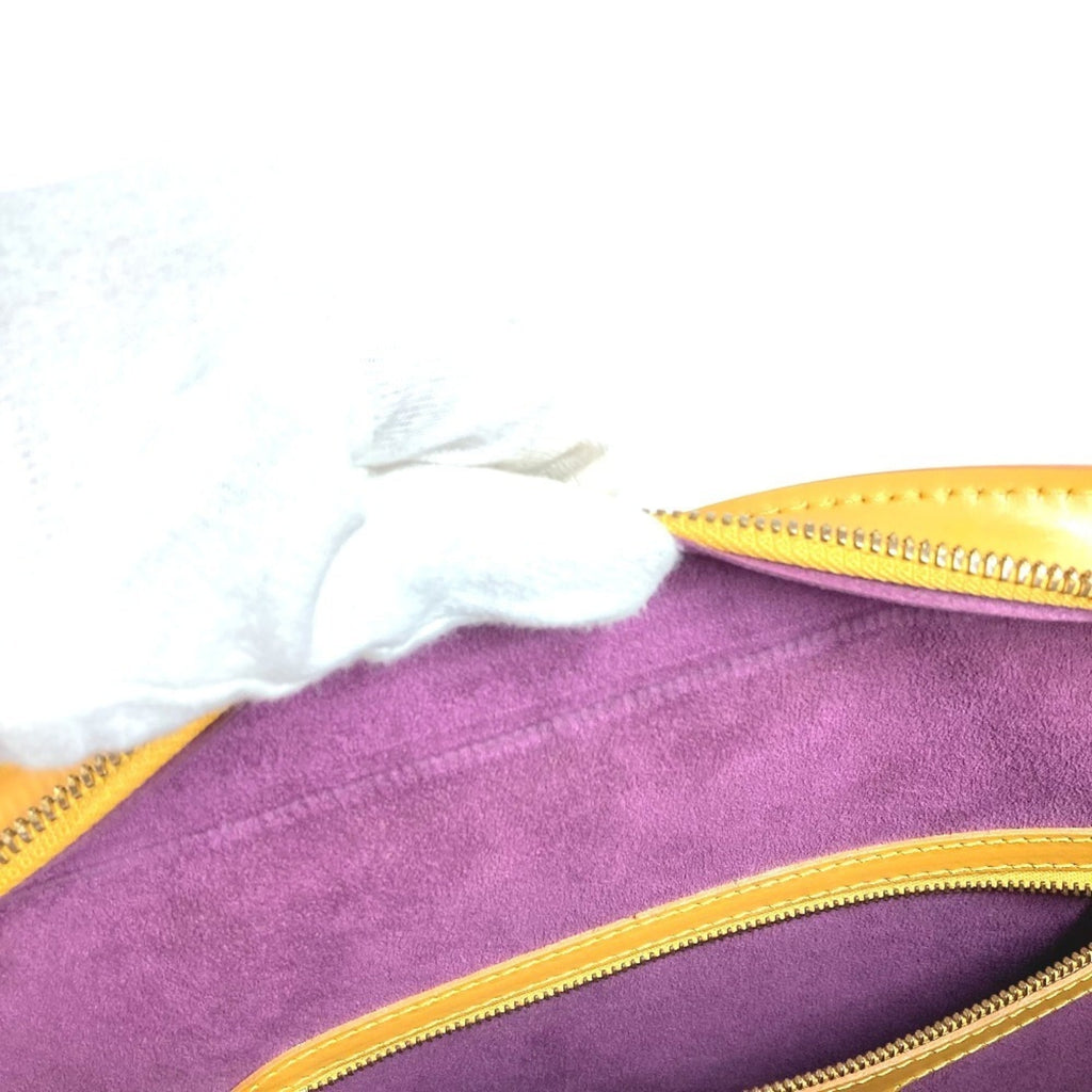 Louis Vuitton Epi Yellow Epi Leather Shoulder Bag Tote Bag