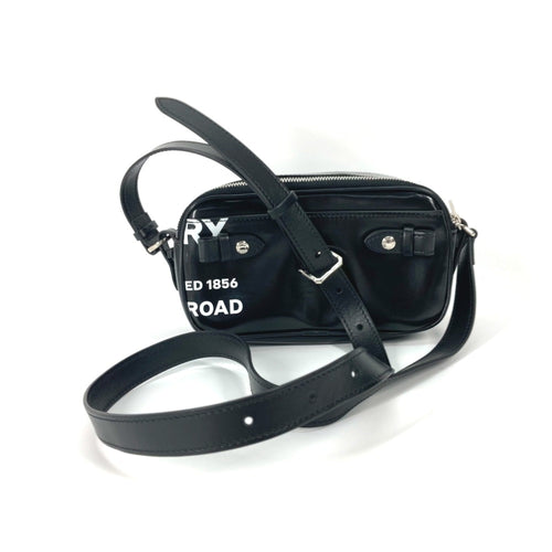 Burberry Black Leather Shoulder Bag