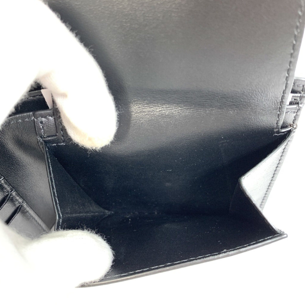 Celine Black Leather Wallet (Bi-Fold)