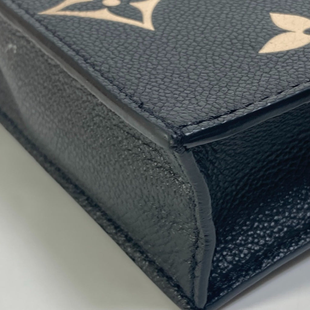 Louis Vuitton Black Monogram Empreinte Handbag Shoulder Bag