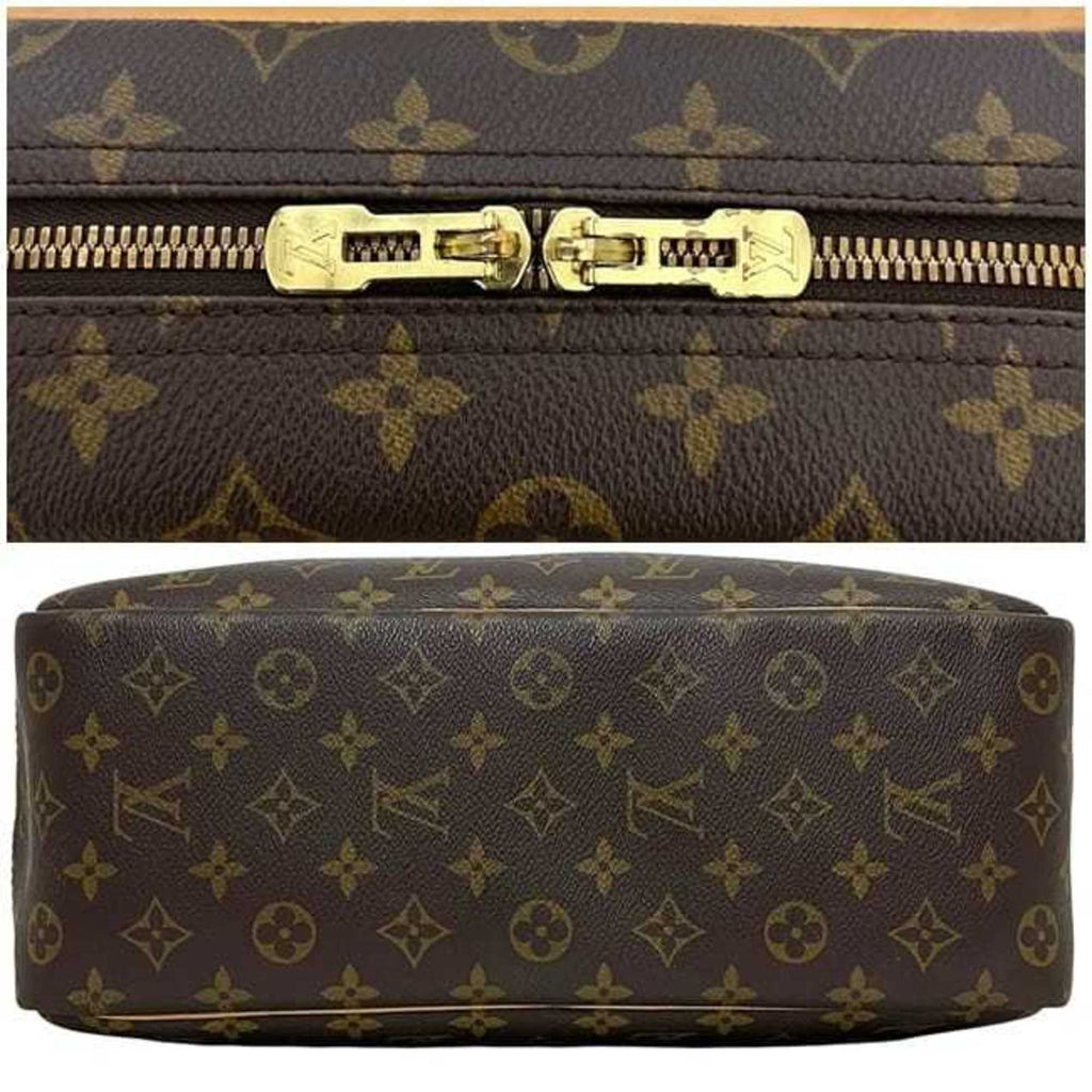 Louis Vuitton Monogram Brown Monogram Leather Boston Bag Handbag
