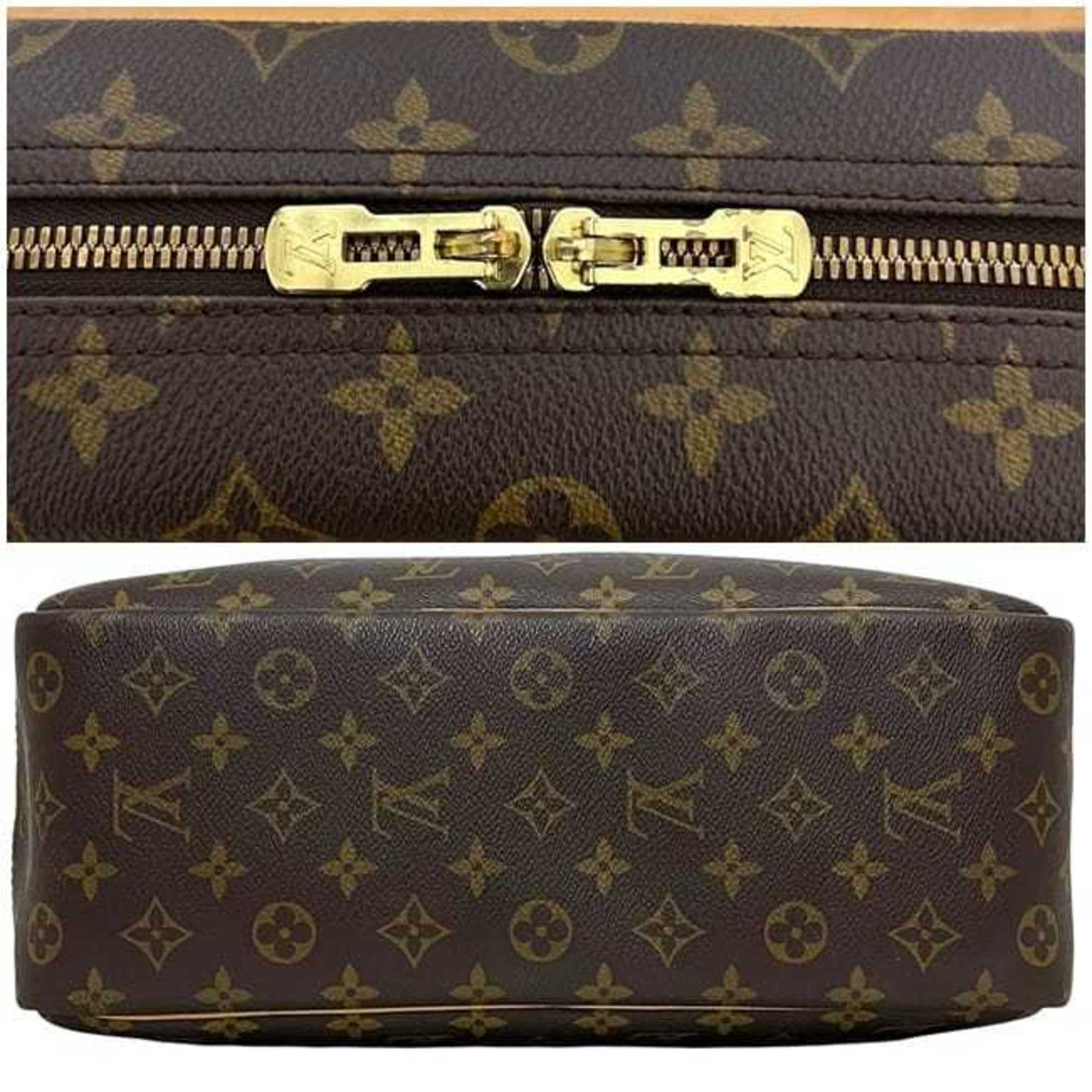 Louis Vuitton Monogram Brown Monogram Leather Boston Bag Handbag