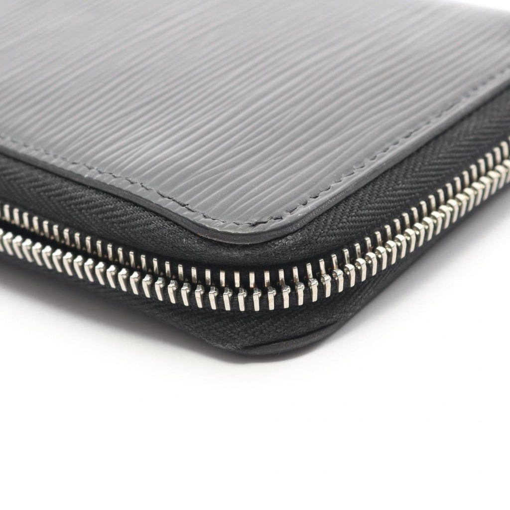 Louis Vuitton Black Noir Epi Leather Long Wallet