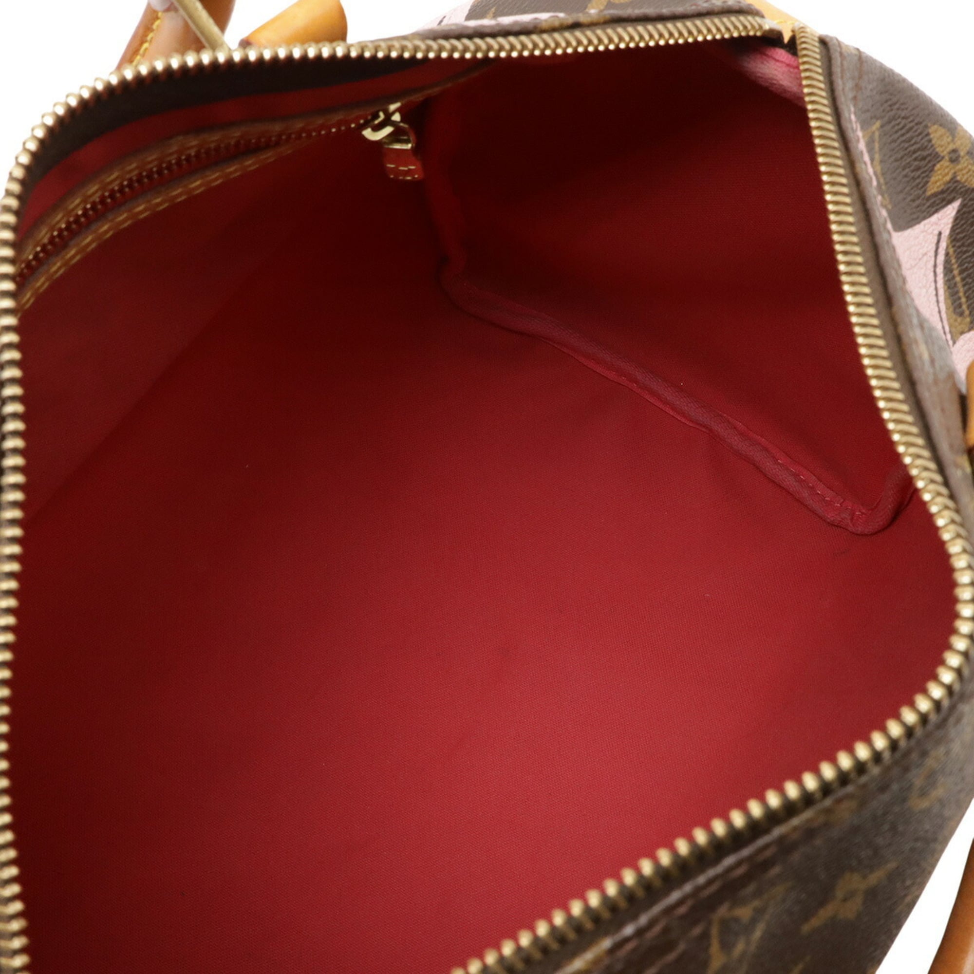 Louis Vuitton Monogram Brown Pink Monogram Handbag