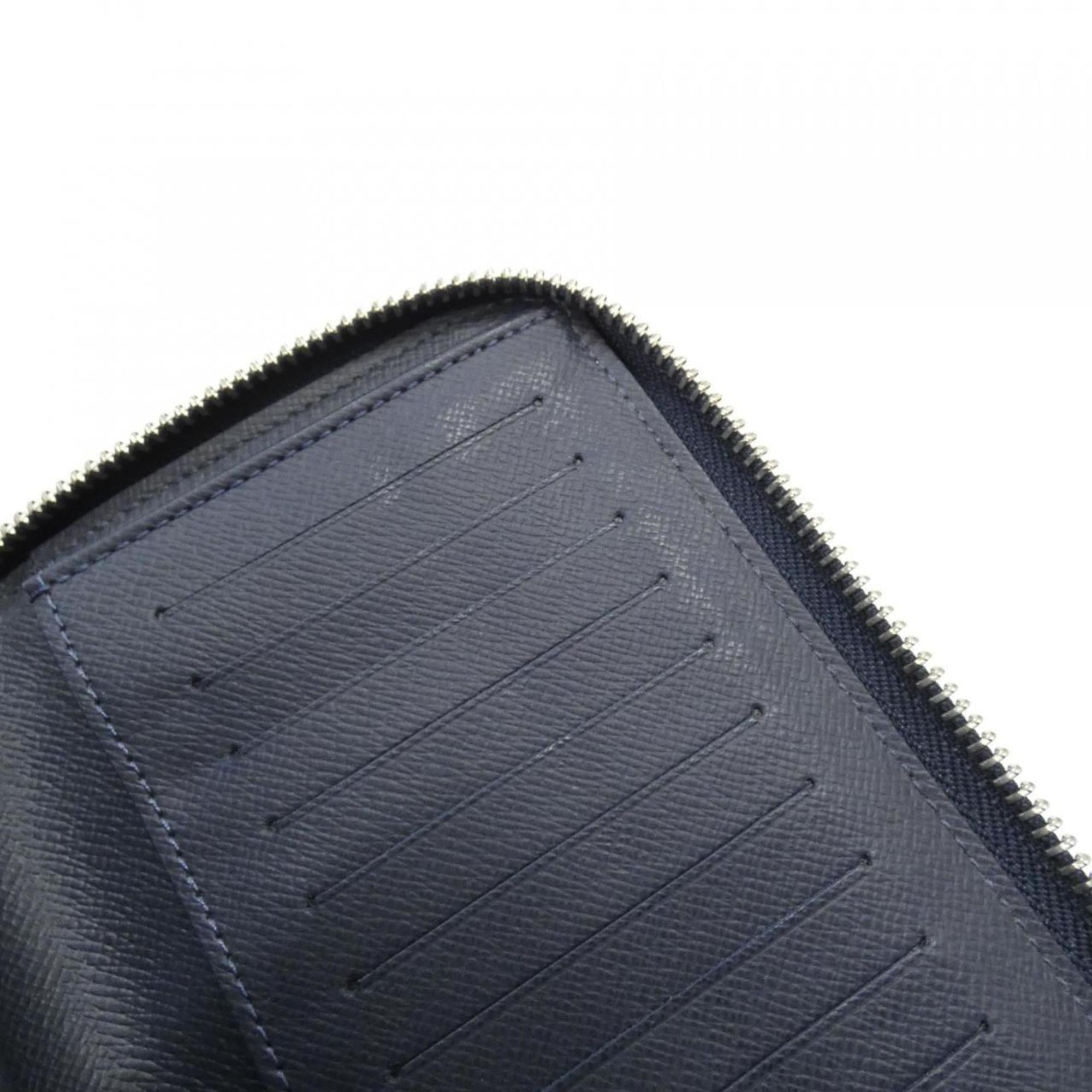 Louis Vuitton Blue Marine Leather Long Wallet