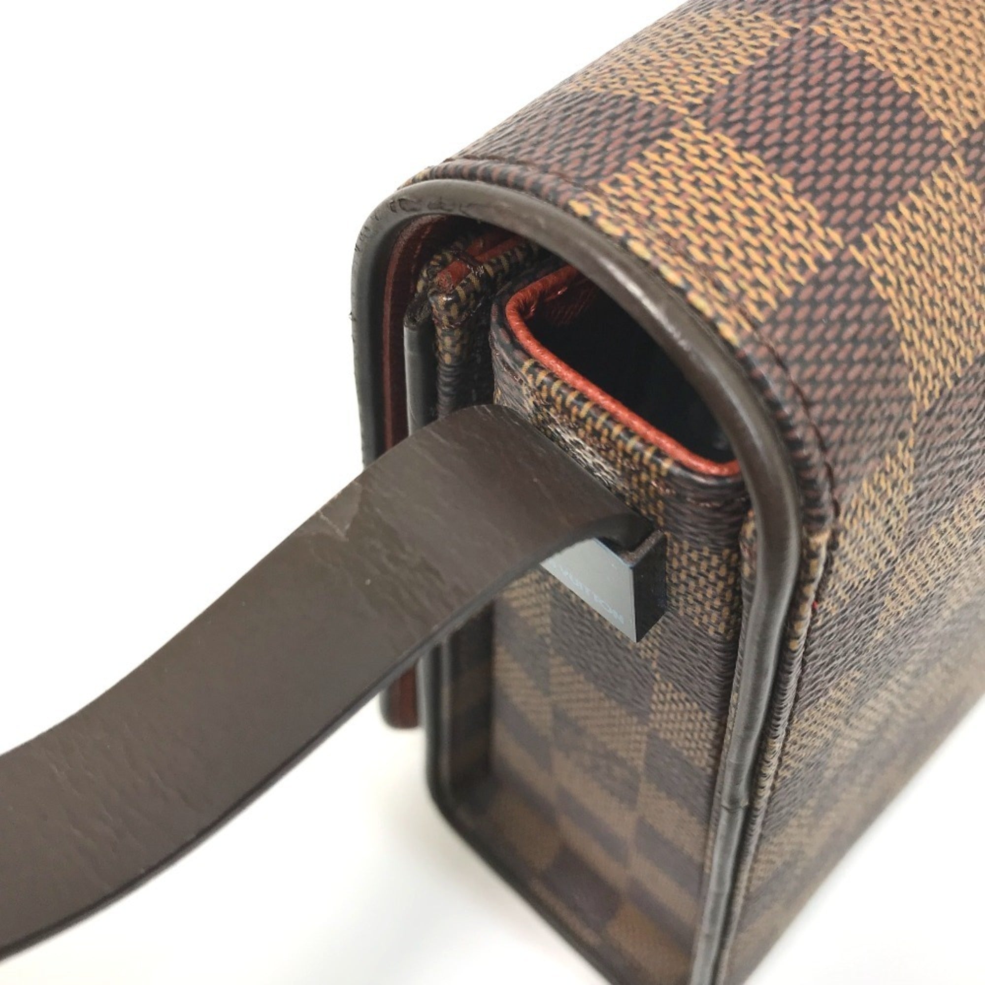 Louis Vuitton Brown Ebene Damier Canvas Shoulder Bag