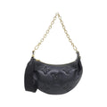 Louis Vuitton Black Leather Shoulder Bag