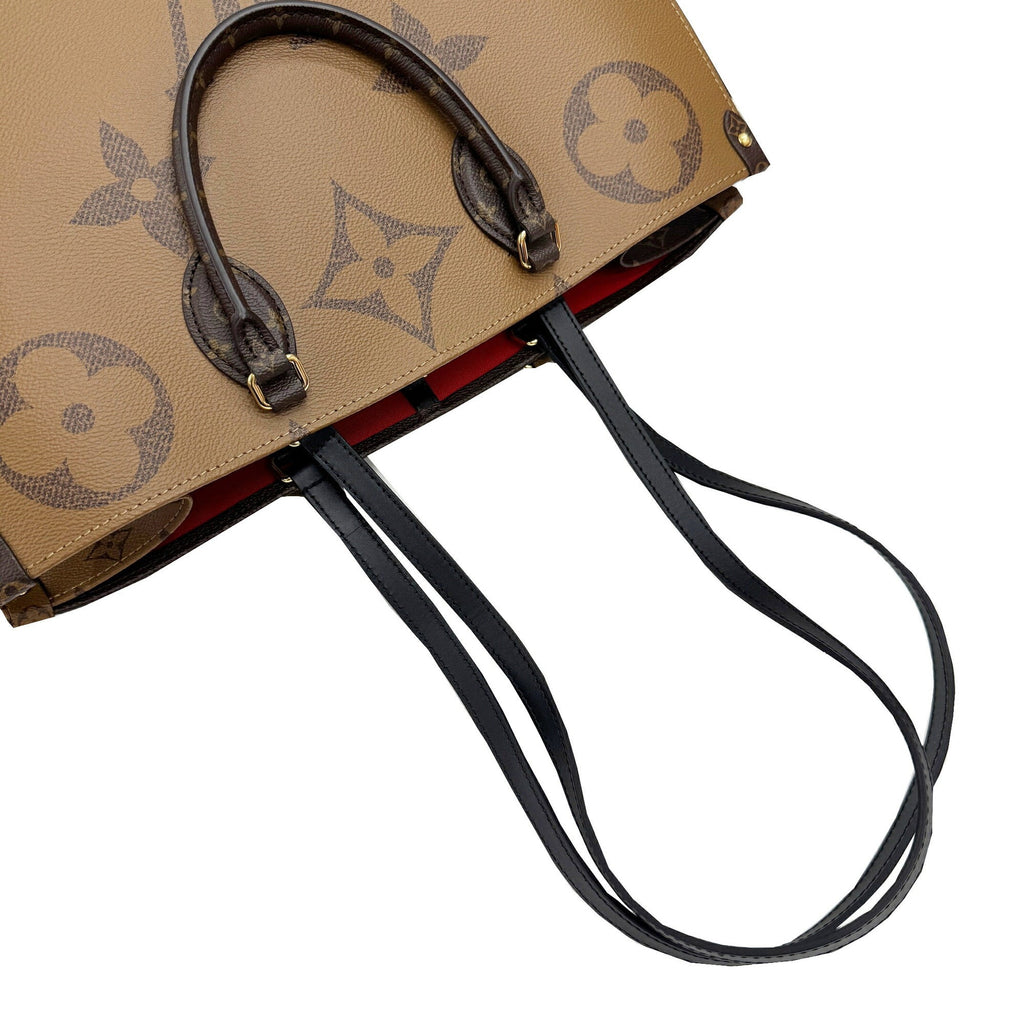 Louis Vuitton Brown Monogram Monogram Reverse Monogram Monogram Reverse Tote Bag
