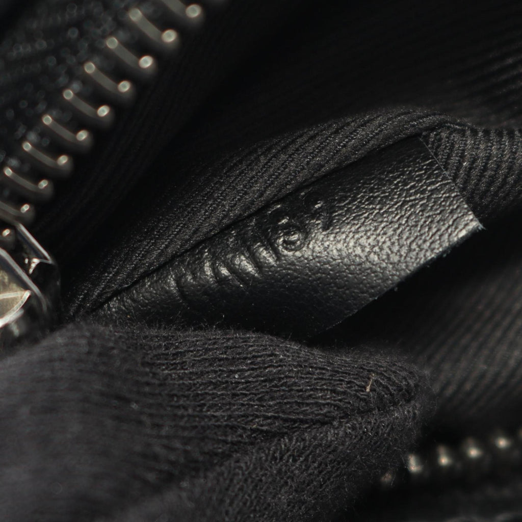 Louis Vuitton Black Coated Canvas Pvc Monogram Eclipse Leather Fanny Pack