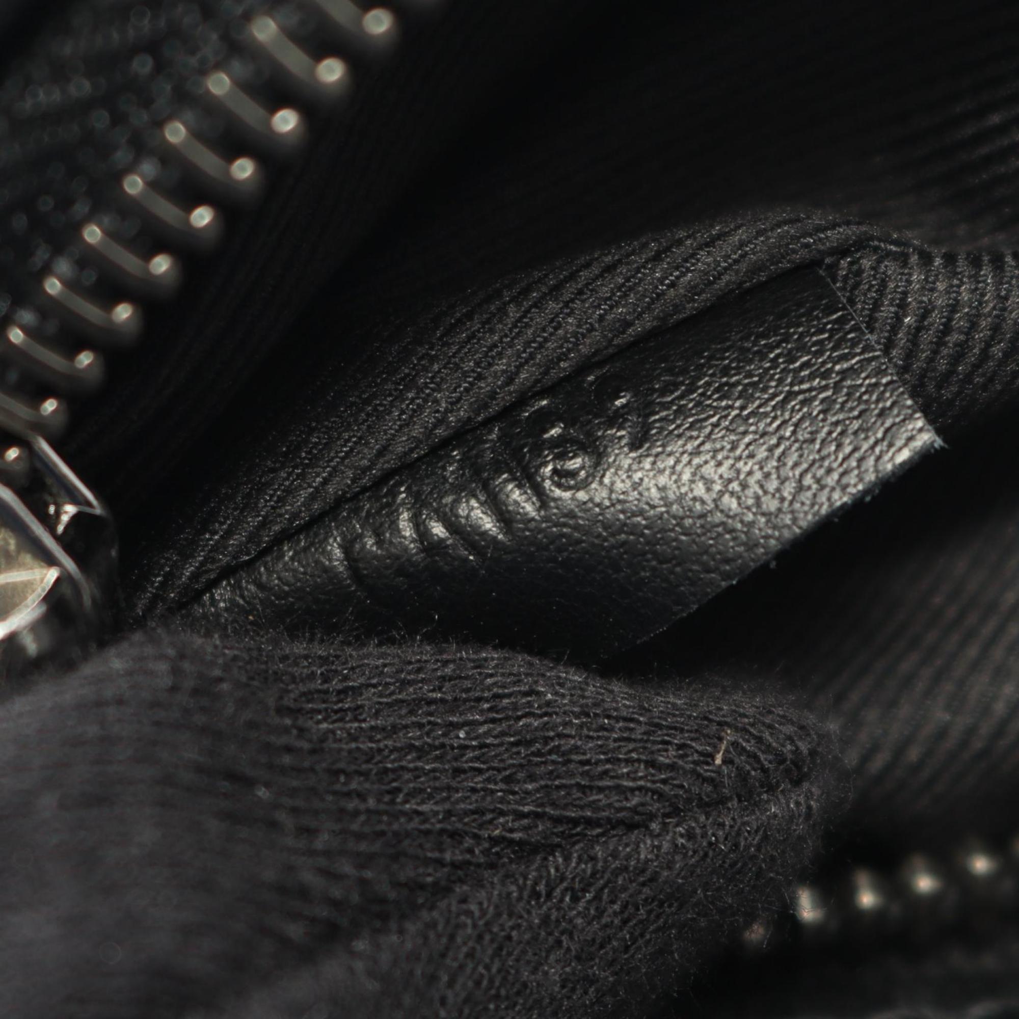 Louis Vuitton Black Coated Canvas Pvc Monogram Eclipse Leather Fanny Pack