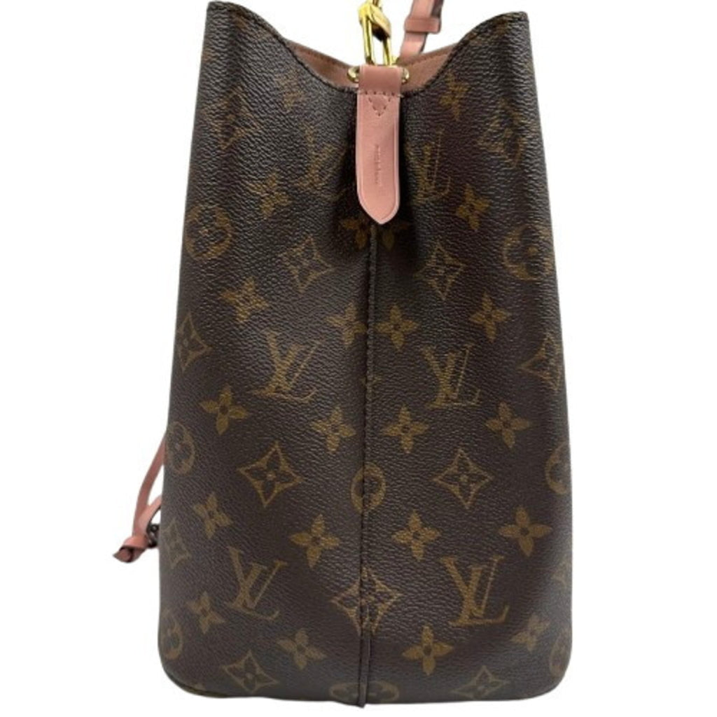 Louis Vuitton Monogram Brown Pink Pvc Shoulder Bag