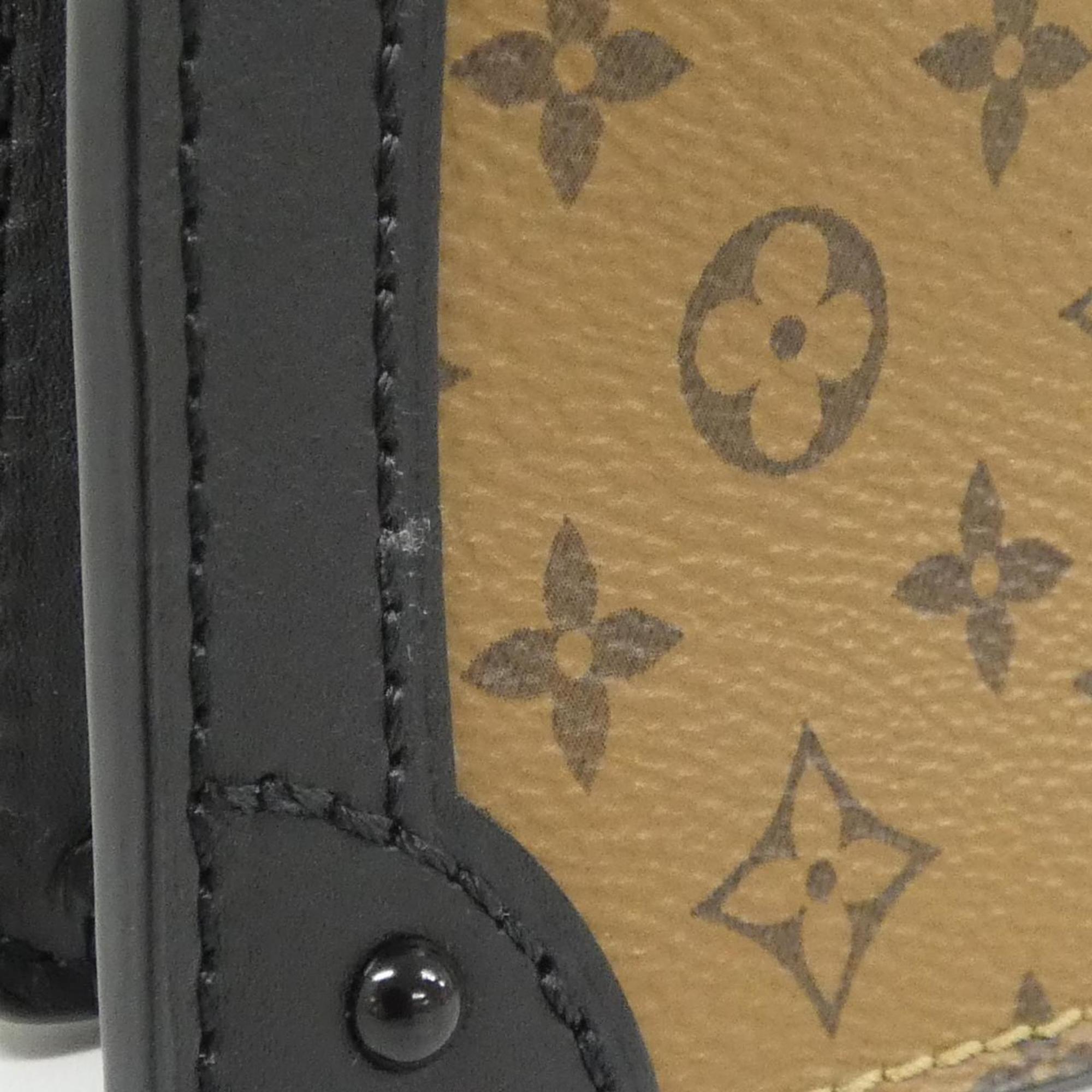 Louis Vuitton Marron Coated Canvas Shoulder Bag