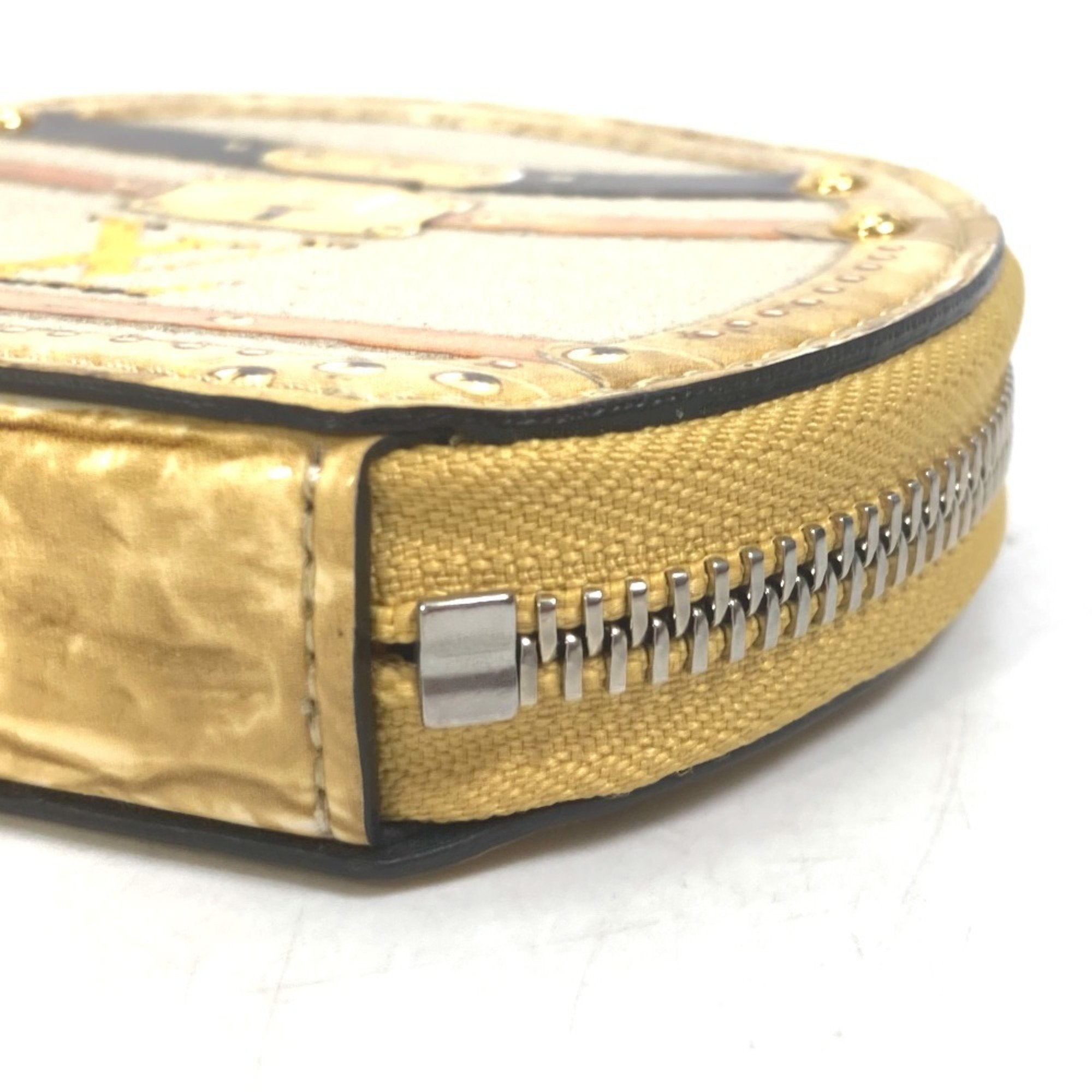 Louis Vuitton Beige Coin Purse/Coin Case