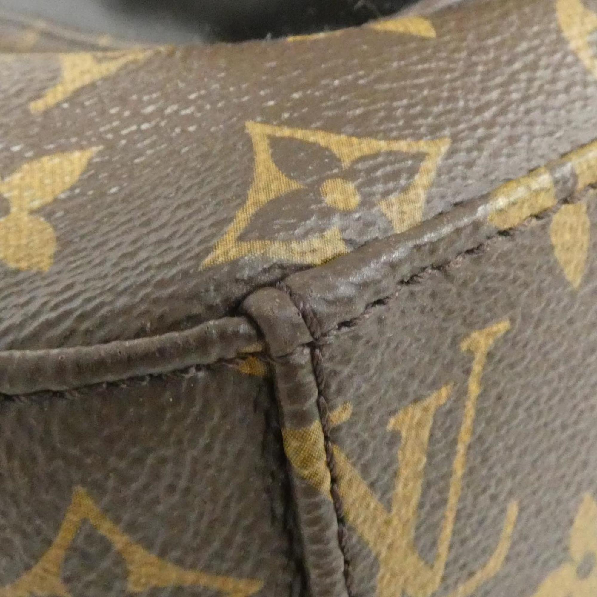 Louis Vuitton Brown Monogram Macassar Coated Canvas Backpack