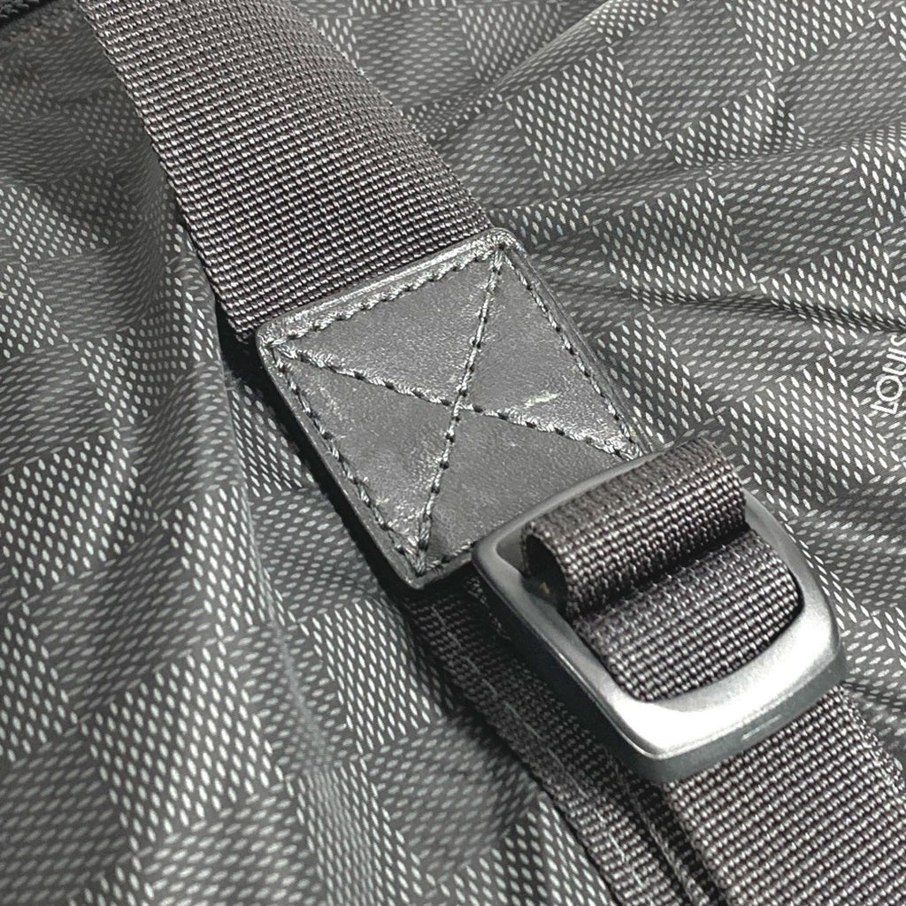 Louis Vuitton Black Damier Canvas Boston Bag Shoulder Bag