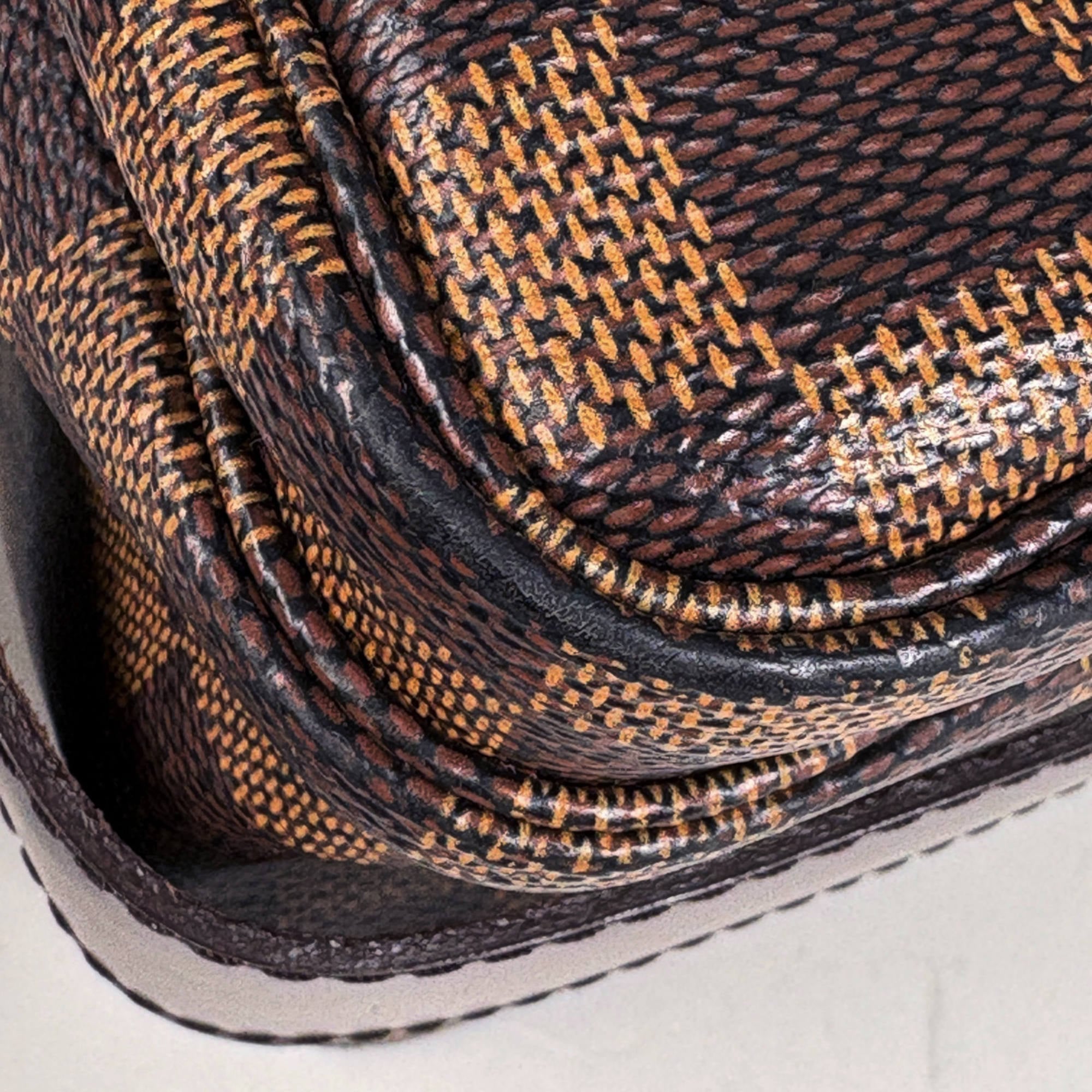 Louis Vuitton Brown Damier Canvas Shoulder Bag