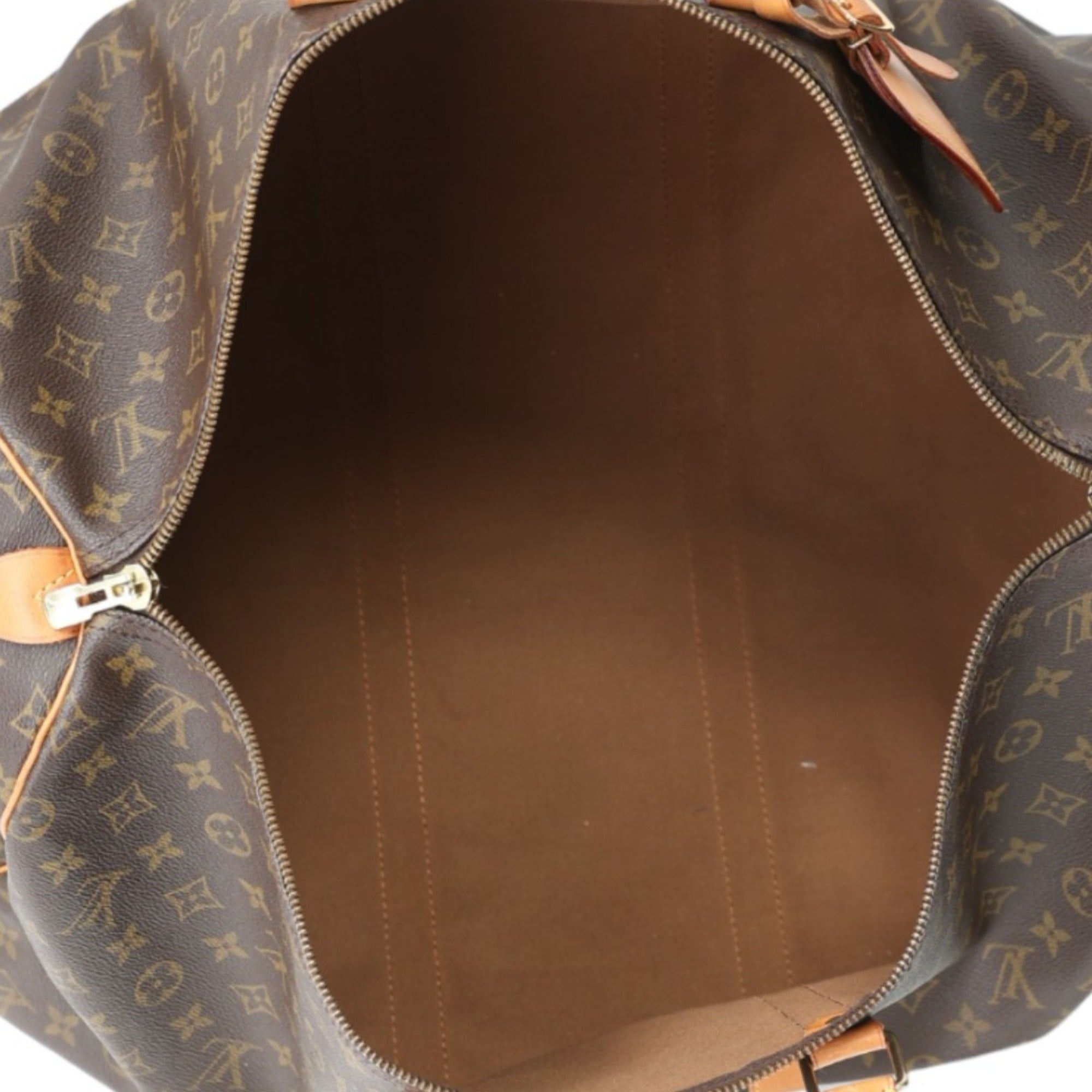 Louis Vuitton Brown Monogram Canvas Boston Bag